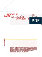 1 Ejercicio de Autoevaluacion Docente