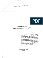 Crônicas Da Luz Uma Breve História Da Óptica PDF