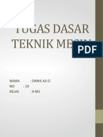 Tugas Dasar Teknik Mesin Danis