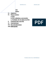 Informe Tuberías PVC