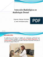 Protección Radiológica en Radiología Dental