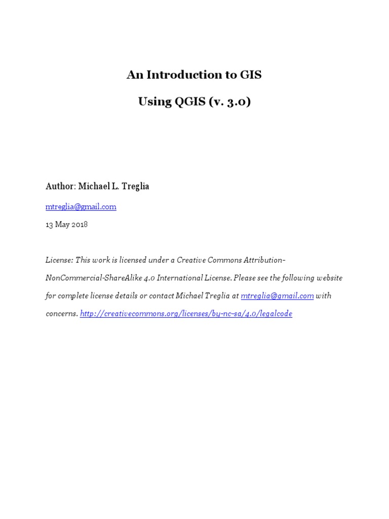 QGIS 3.0 Beginner's Tutorial Guide | PDF | Icon (Computing ...