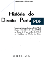 Historia Do Direito Portugues I