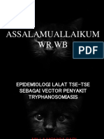 Epidemiologi Lalat Tse-Tse Sebagai Vector Penyakit Tryphanosomiasis