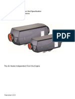 The Installation Operation and Specification For Usage and Maintainance