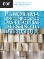 PANORAMA CONTEMPORÂNEO DAS PESQUISAS EM ENSINO DE LITERATURA_UFCG