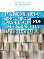 PANORAMA CONTEMPORÂNEO DAS PESQUISAS EM ENSINO DE LITERATURA_UFCG