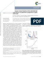 A pressure sensor based on the orientational dependence of plasmonic properties of gold nanorods.pdf