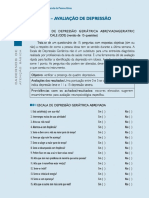 Escala de Depressao Geriatrica