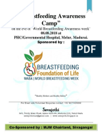 Sevajothi Notice 2018 - Breastfeeding