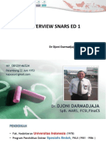 Overview Snars Ed 1: DR Djoni Darmadjaja, SPB, Mars