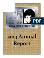 2014 Childhope Asia Philippines Annual Report