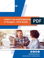 Labour Law and Employment in Hungary – 2018 Guide