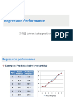 Regression Performance