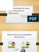 Educación para La Renta, Educación para La