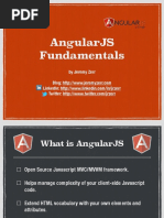 AngularJS Fundamentals BCC 2016