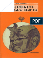 Historia Del Antiguo Egipto Nicolas Grimal PDF