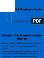 Gestion de Mantenimiento Curso..