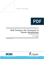 Well Testing in The Framework of System Identification: Master of Science Thesis