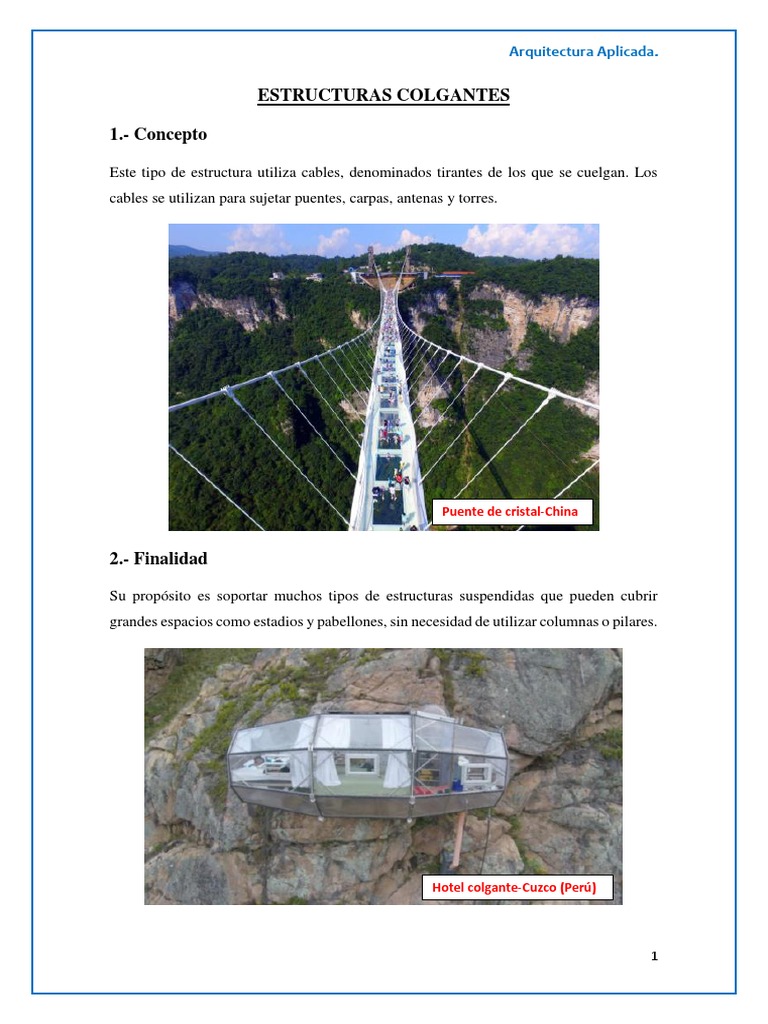puntada Sorprendido oxígeno Grupo 5-Estructuras Colgantes | PDF | Fundación (Ingeniería) | Puente