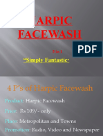 Harpic Facewash: "Simply Fantastic