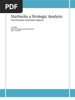 Download Star Bucks a Strategic Analysis Rlarson Honors 2008 by blahblah050 SN38319883 doc pdf