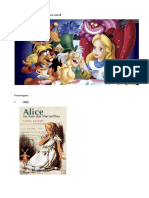 Alice No Pais Das Maravilhas PERSONAGENS