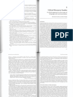 Critical Discourse Studies PDF
