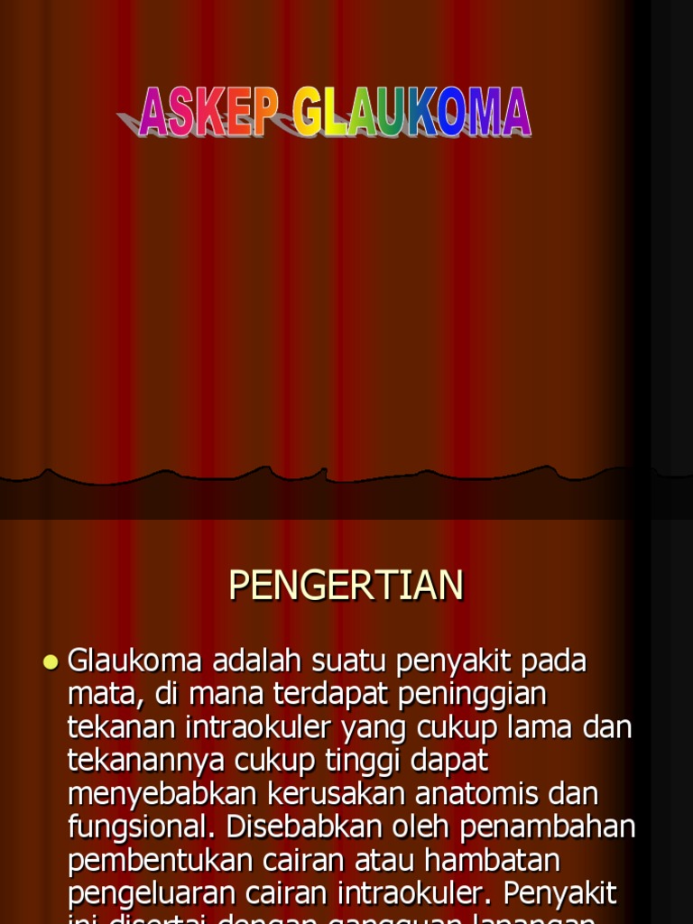 Askep Glaukoma