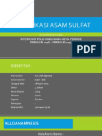 Laporan Kasus Intoksikasi Asam Sulfat