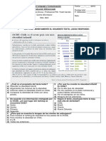 Prueba de Lenguaje y Comunicación 5° ABRIL