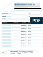Form 1 - Pastoral Assignment Form PDF