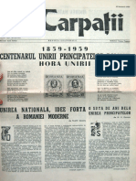 Carpatii Anul V NR 29 10 Ianuarie 1959