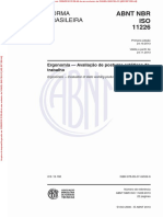 NBR Iso 11226 PDF