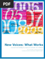 Download New Voices What Works by jlabintern SN38321551 doc pdf