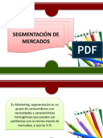 Sesion 5 Segmentacion de Mercados