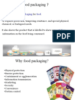 Food Packaging PPT 1