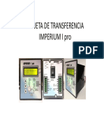 Tarjeta de transferencia IMPERIUM I pro: datos técnicos y programación