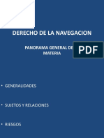 Panorama General Del Derecho de La Navegacion