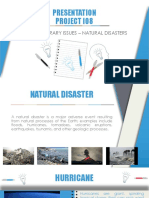 Presentation Project I08: Contemporary Issues - Natural Disasters