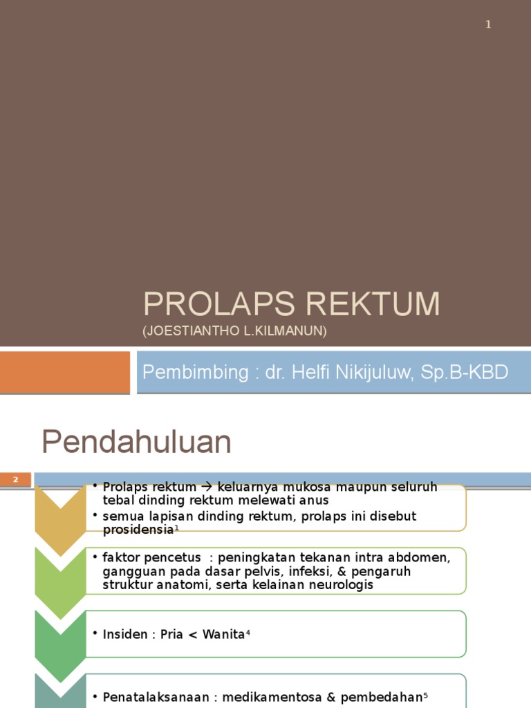 Prolaps Rektum | PDF