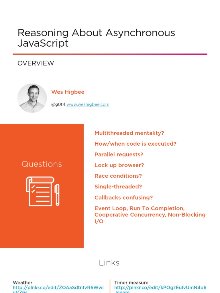 Asynchronous JavaScript Insights | PDF | Areas Of Computer Science ...