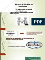 Unidad III La Prestacion de Servicios Del Trabajador y La Extincion Del Contrato de Trabajo