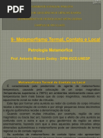 Metamorfismo de Contato