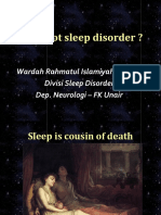 Why I Got a Sleep Disorder