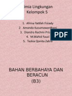 Bahan Berbahaya Dan Beracun (B3)