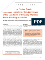 A Perspective On Online Partial Discharge Monitoring For Assessment of The Condition of Rotating Machine Stator Winding Insulation