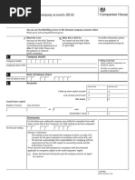 AA02 Post October Dormant Company Accounts Dca 2 PDF