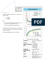 Distribución F