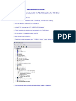 Installing TI USB Driver PDF